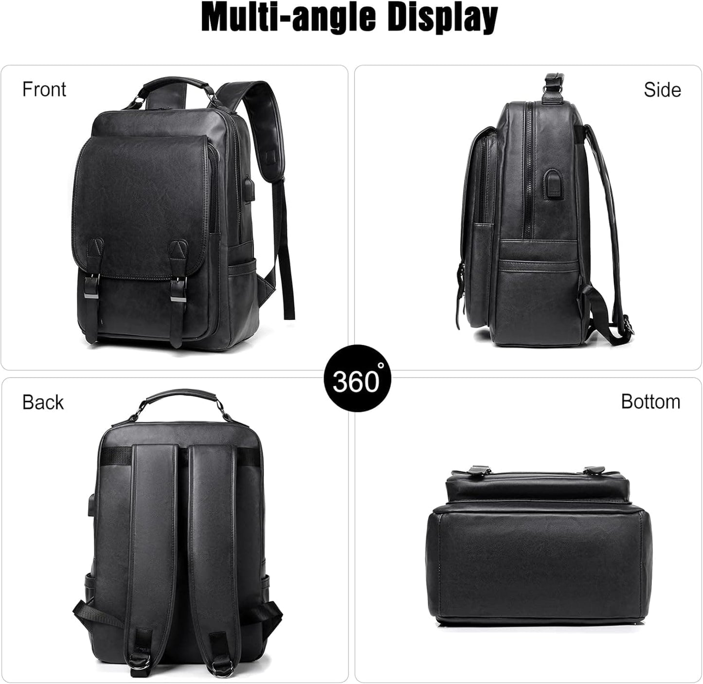 🔥 Bolso Praga en Cuero Premium para Hombre 👑