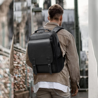 🔥 Bolso Praga en Cuero Premium para Hombre 👑