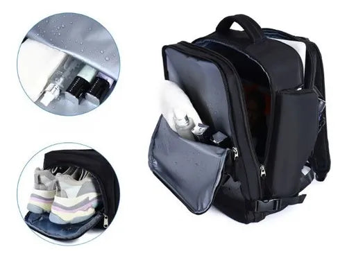 🔒 SkyCabin 2.0 – Mochila Antirrobo de Cabina